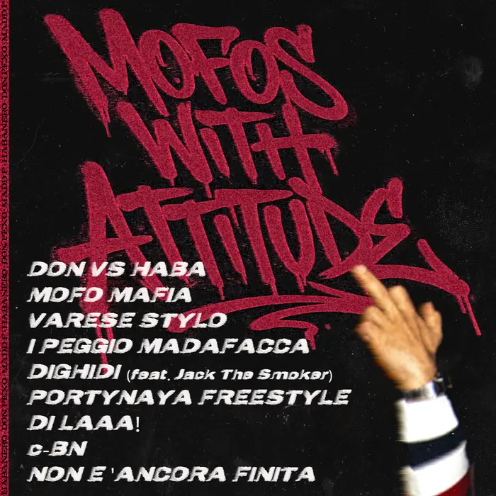 Retro di MOFO Vol. 2 con la tag Mofos With Attitude e la tracklist